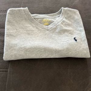 Boys Polo V Neck Tee size 7